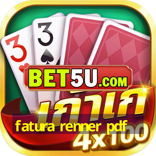 fatura renner pdf